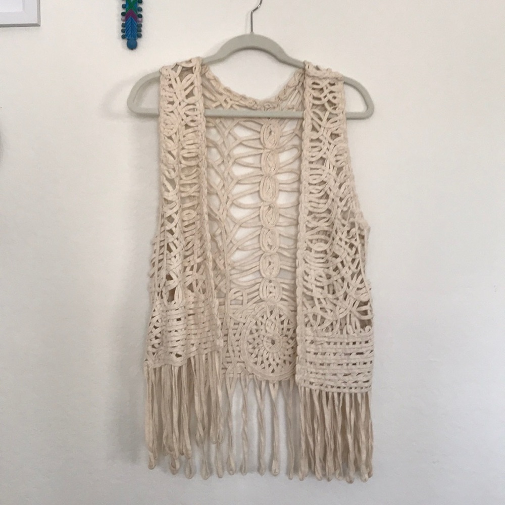 Macrame vest